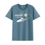 Basketball Sports T Shirt Summer Casual Short Sleeve T-Shirt Men'S Trendy Student Loose