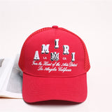 Amiri Hat AMIRI Fashion Baseball Cap, Embroidered Cap, Casual Versatile