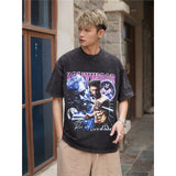 Film Star T Shirt Movie the Wolverine Cotton Short Sleeve Loose Retro T-shirt Men