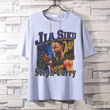 Basketball Sports T Shirt Curry Basketball Sports Loose Student All-Match Short-Sleeved T-Shirt Men