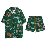 Rhude T Shirt Casual Short Sleeve Shirt