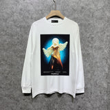 Purple Brand Long Sleeve T-Shirt Fashion Loose Long Sleeve Top