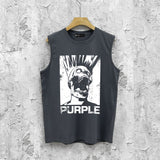 Purple Brand Tank T Shirts Sleeveless T-shirt Vest