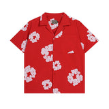 Denim Tears T Shirts Kapok Short-Sleeved Shirt Casual Shirt