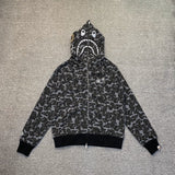 Bape Hoodie Zip-Up Cardigan Hoodie