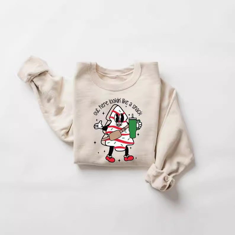 Out Here Lookin Like A Snack Sweatshirt Christmas