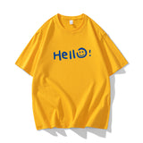 Nasa T Shirt Short-Sleeved T-Shirt Summer Men And Women Couple Cotton Loose