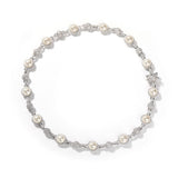 Chains Hip Hop Diamond-studded Pearl Necklace Vintage St. Valentine's Spectrum