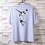 Basketball Sports T Shirt Nba Commemorative Kobe No. 24 Sweatshirt Student Short Sleeve T-Shirt Men'S Loose