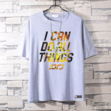 Basketball Sports T Shirt Pure Cotton Curry Basketball Sports Breathable Short Sleeve T-Shirt For Men