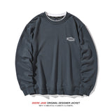 Men Pullover Hoodie Spring Sweater Men's Loose All-Match American Style Trend