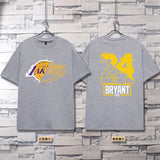 Basketball Sports T Shirt Short-Sleeved T-Shirt Men'S Loose Casual Sweatshirt Trendy Kobe James Curry Owen