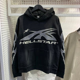 Mens trendy Hoodie & Pants Wash Water Make Old Sweater