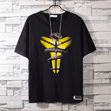 Basketball Sports T Shirt Commemorative Kobe No. 24 Signature Short-Sleeved T-Shirt Men'S Loose Casual Sweatshirt Student