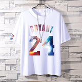 Basketball Sports T Shirt Cotton Short-Sleeved T-Shirt Men'S Sports Half Sleeve Nba Basketball Clothes Loose
