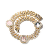 Chains Hip Hop Necklace ins Gold Diamond Cuban Chain St. Valentine's Spectrum