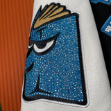 Off White Jacket Autumn/Winter OW Heavy Industries Cartoon Pattern Embroidered Woolen Jacket