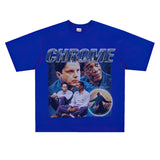 Film Star T Shirt Shawshank's Redemption Street Style Short Sleeve Loose Retro American T-shirt Men