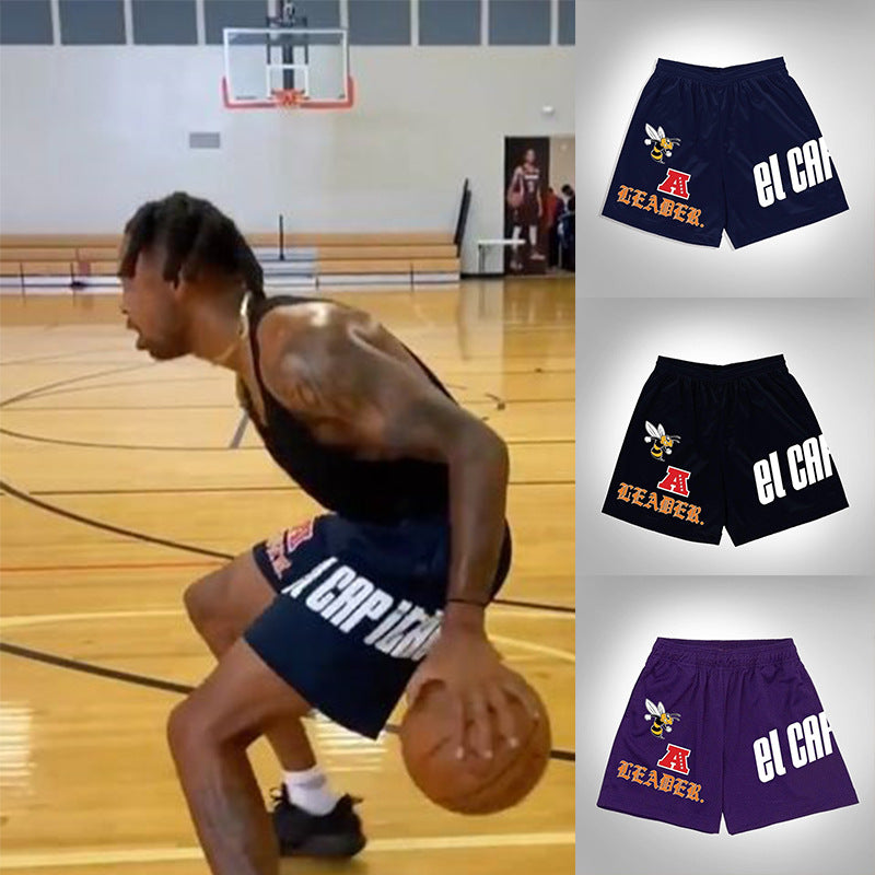 Eric Emanuel EE Shorts Mesh Breathable Sports Pants Basketball Training Pants