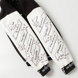 Off White Jacket Spring Autumn OW Witch Group Towel Embroidered Baseball Jacket Jacket