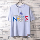 Basketball Sports T Shirt Nba Basketball Short Sleeve T-Shirt Male Student Pure Cotton
