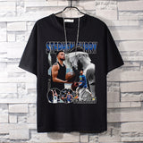 Basketball Sports T Shirt Curry Basketball Sports Loose Student All-Match Short-Sleeved T-Shirt Men