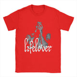 T-shirt Lifelover Men's and Women's Printed Short Sleeves