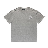 Amiri T Shirt Printed Casual Hip Hop round Neck Short Sleeve T-shirt
