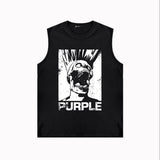 Purple Brand Tank T Shirts Sleeveless T-shirt Vest