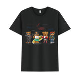 Basketball Sports T Shirt Cotton 2023 Summer Short Sleeve T-Shirt Men'S Casual