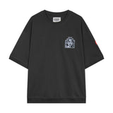 C.e t shirts retroembroider trapezoidal logo pullover short-sleeved men and women