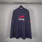 Men T-shirts Embroidered Long Sleeve T-Shirt Loose Casual