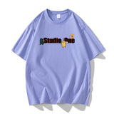 Nasa T Shirt Short-Sleeved T-Shirt Men'S Summer Loose