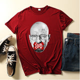 Heisenberg T Shirt Deadly Poison Artist Printed Men's and Women's round Neck Top T-shirt