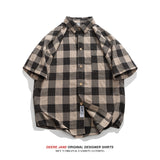 Men's Shirts Summer Versatile Short-Sleeved Shirt Men's Loose Casual