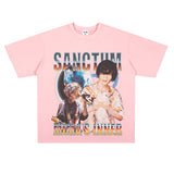 Film Star T Shirt Yonezu Kenshi Poster Commemorative Edition Loose Street T-shirt Men and Women