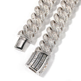 Chains Hip Hop Necklace ins Diamond Set Cuban Chain Jewelry Spectrum St. Valentine's