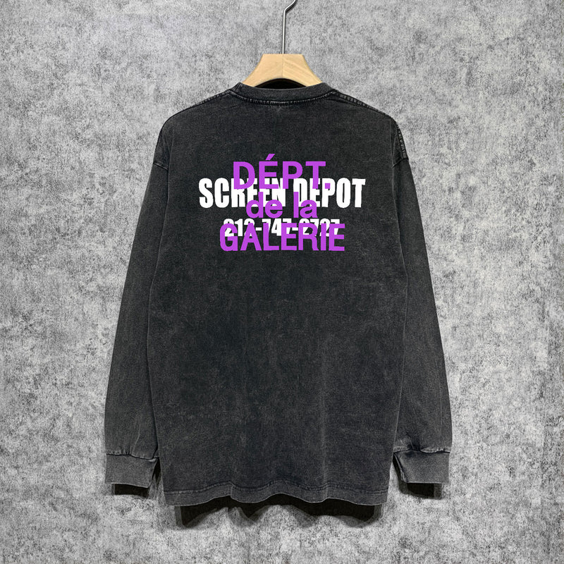 Gallery Dept Long Sleeve Shirt Vintage T Shirt Washed and Worn Vintage Long Sleeve T-shirt
