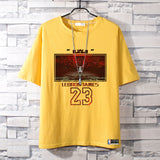 Basketball Sports T Shirt Kobe Short-Sleeved T-Shirt Men'S Cotton Student Korean Style Able Leisure Sports