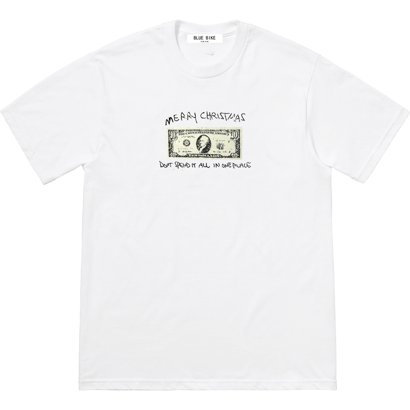 Mens T-shirts 22FW Spend It Tee Crew Neck Men's Short Sleeves