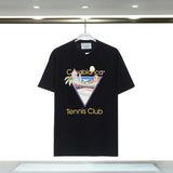 Casablanca T Shirts Fashion Casual Crew Neck Tee