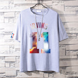 Basketball Sports T Shirt Cotton Short-Sleeved T-Shirt Men'S Sports Half Sleeve Nba Basketball Clothes Loose