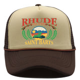 Rhude Hat Couple Sun Hat Fashion Casual Baseball Cap