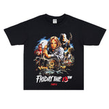 Film Star T Shirt Old Movie Black Friday Cotton Loose Nostalgic Short Sleeve Printed T-shirt