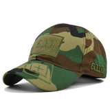Cap Embroidered Baseball Cap Sun Hat Camouflage Hat