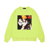 Purple Brand Sweatshirt Loose Crew Neck Sweater