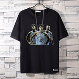 Basketball Sports T Shirt Summer Cotton Short Sleeve T-Shirt Male Student Basketball Sports Loose