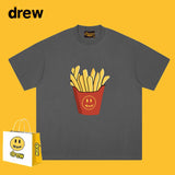 Drew T Shirts Cotton Short-Sleeved Printed T-shirt