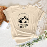 Law Heart Tee women Japanese Y2K summer t-shirts girl