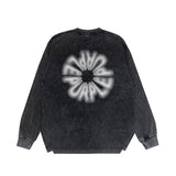 Purple Brand Distressed Long Sleeve Shirt Fashion Distressed Loose Long-sleeved Top
